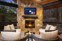 Hidden Cabin Among Pines with Hot Tub & Fire Pit