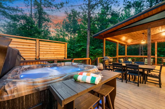 Retreat w/ Sauna, Hot Tub, Games & Fenced Dog Yard!